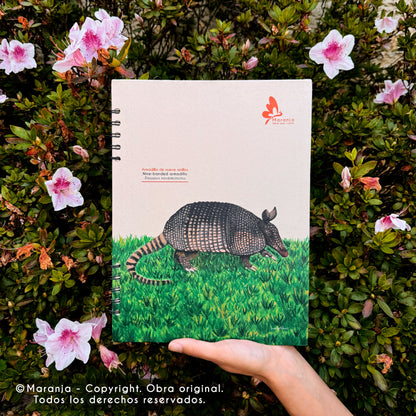 Cuaderno grande de Armadillo + Papel plantable