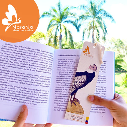 Separador de libros / Marcapáginas de Cóndor de los Andes