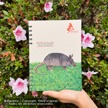 Cuaderno pequeño de Armadillo + Papel plantable