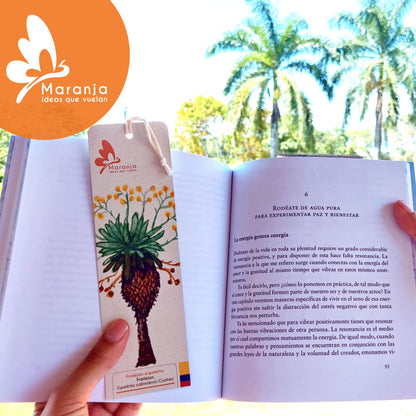 Separador de libros / Marcapáginas de Frailejón
