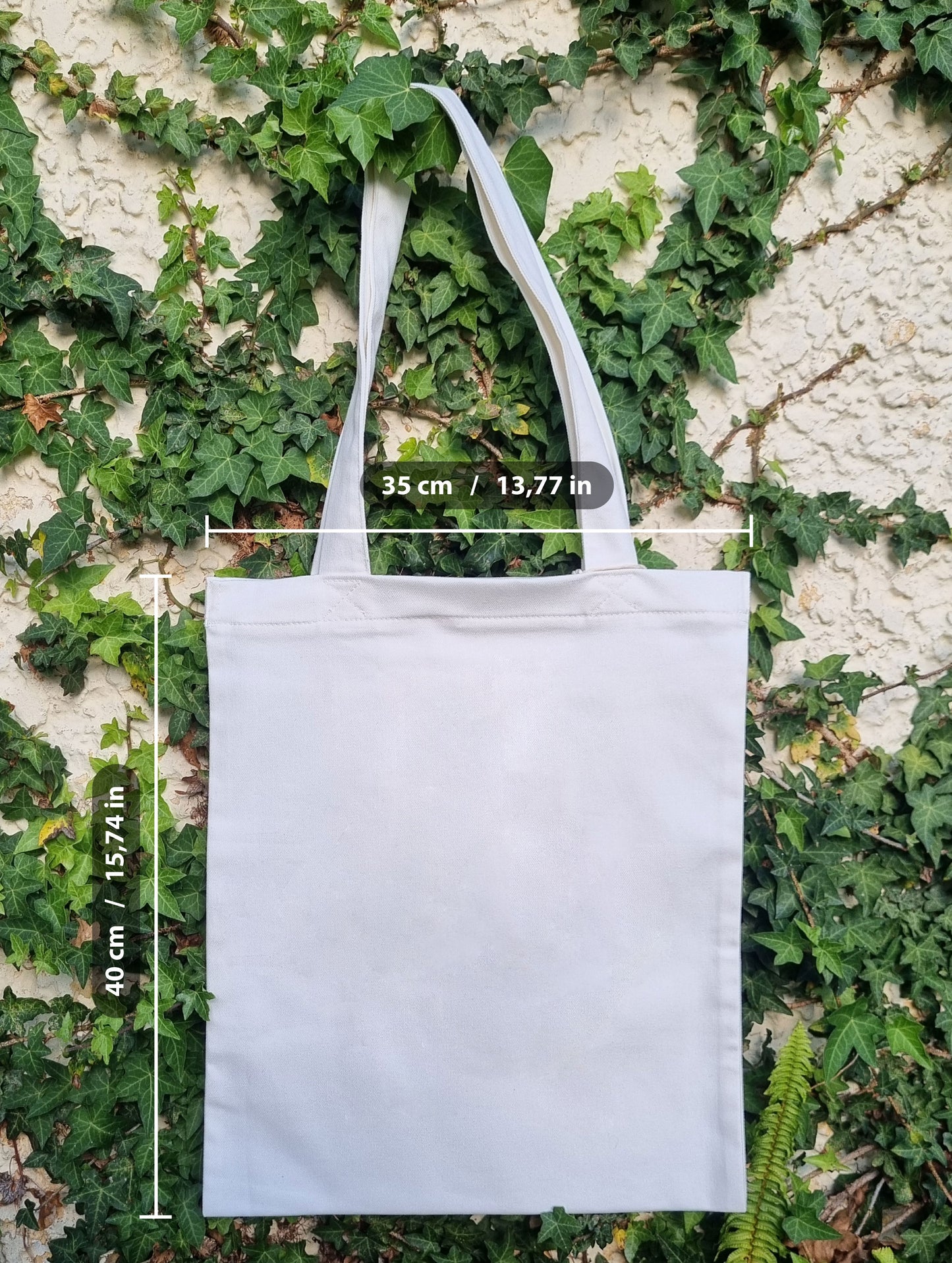 Bolsa / Totebag Mariposa monarca + Papel plantable